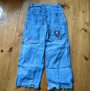Original JNCO jeans crown skull design 32 x 30